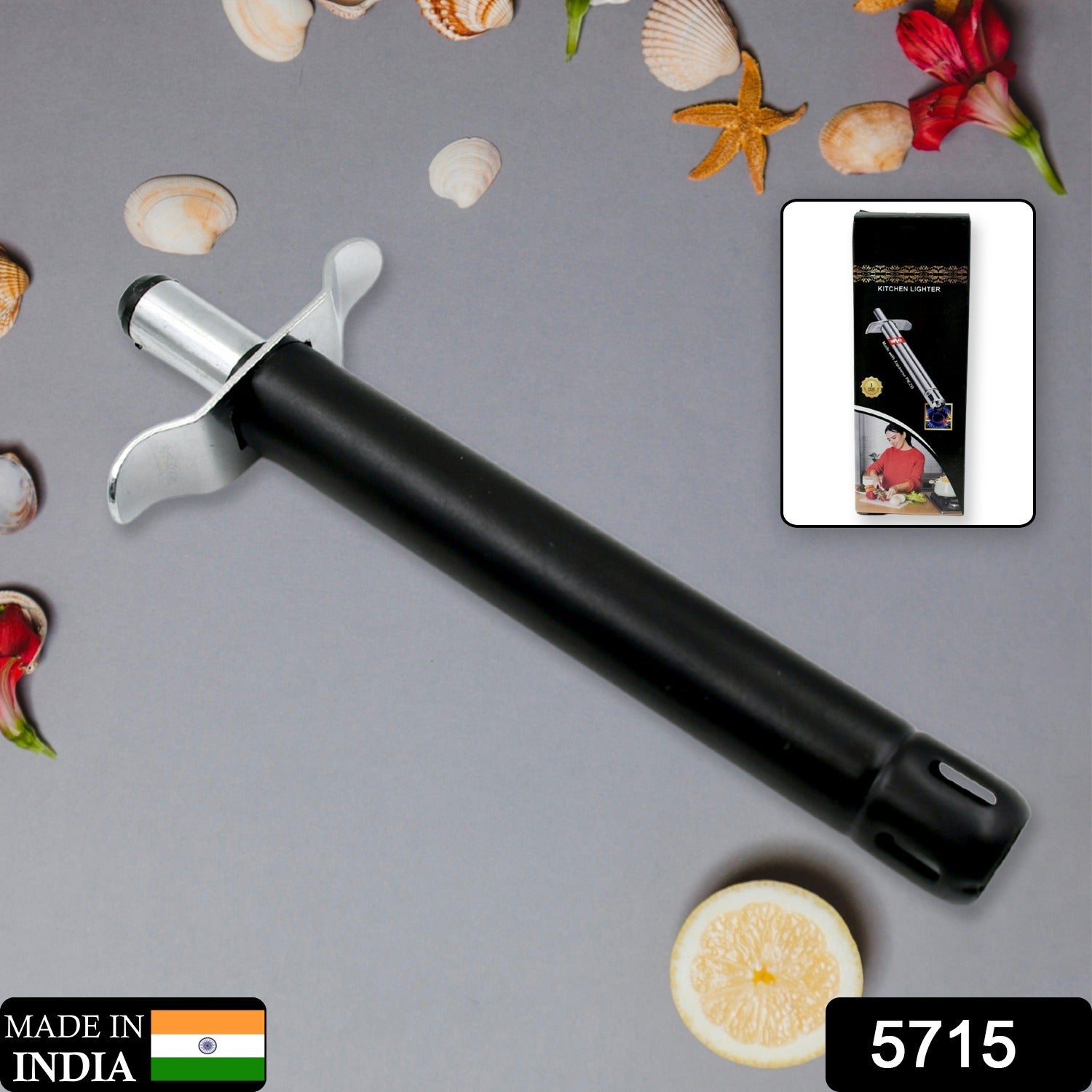 Stainless Steel Gas Lighter for Kitchen Gas Stove, Long Lasting, Unbreakable Lighters for Gas Stoves, Restaurants & Kitchen (1 Pc) Stainless Steel Gas Lighter for Kitchen Gas Stove, Long Lasting, Unbreakable Lighters for Gas Stoves, Restaurants & Kitchen (1 Pc)